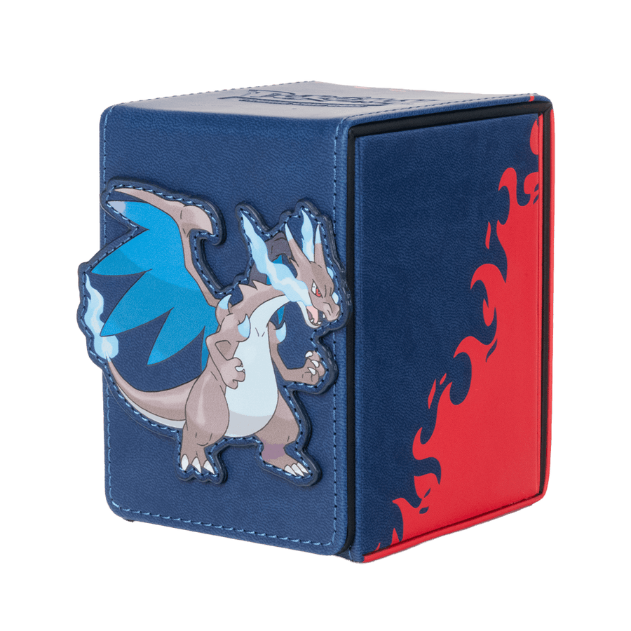 Ultra Pro Pokémon Mega Charizard X Alcove Flip Deck Box