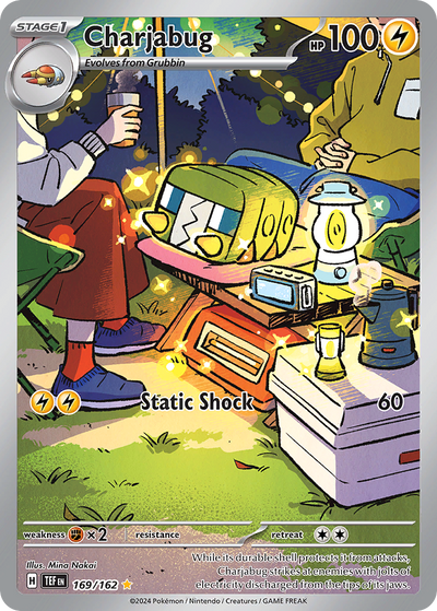 Charjabug 169 Illustration Rare