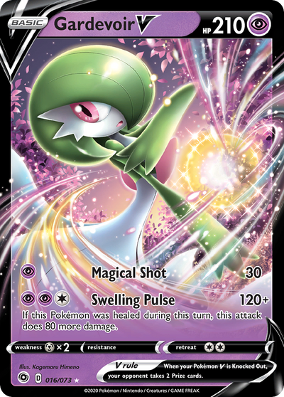 Gardevoir V 16 Rare Holo V