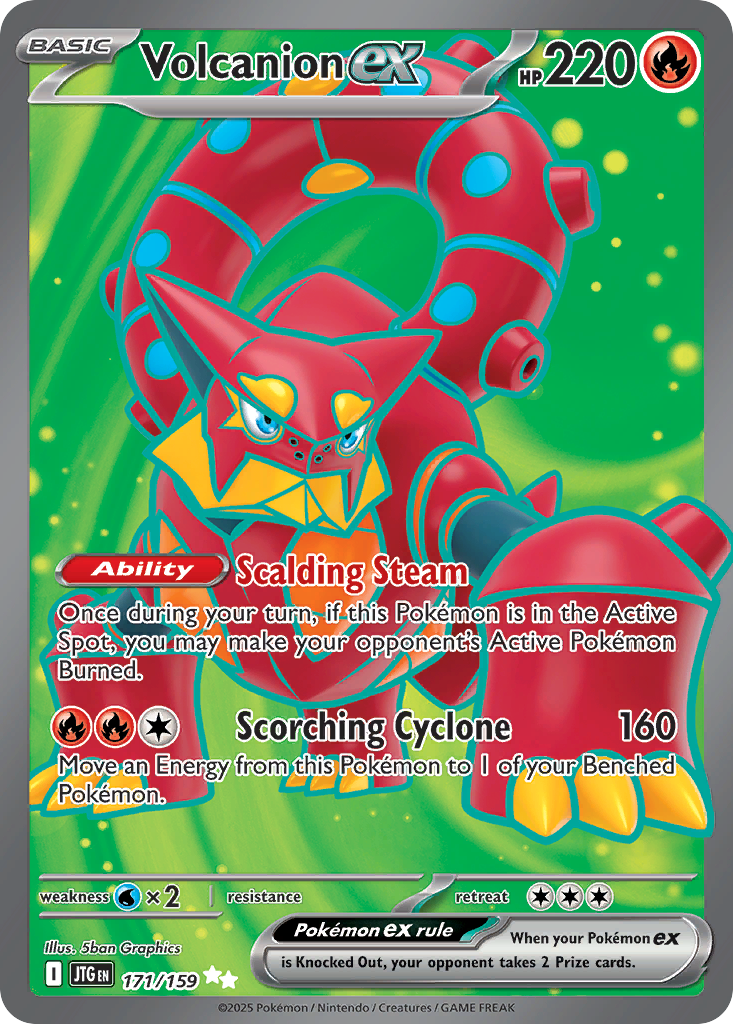 Volcanion ex 171 Ultra Rare