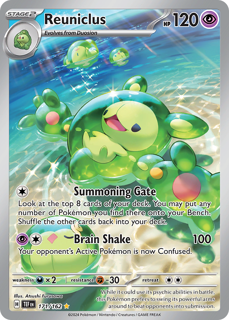 Reuniclus 171 Illustration Rare