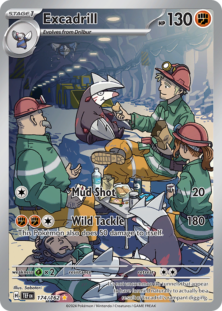 Excadrill 174 Illustration Rare