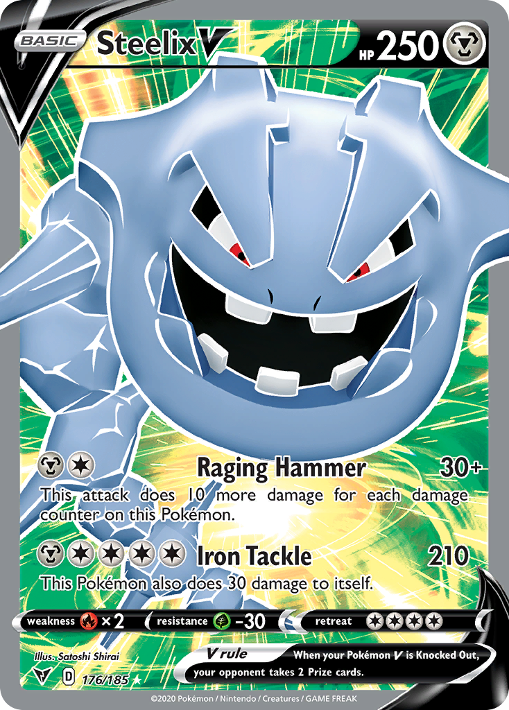 Steelix V 176 Rare Ultra