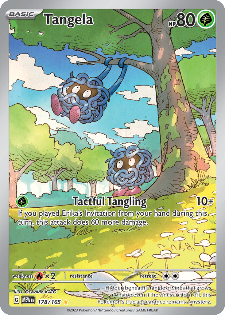Tangela 178 Illustration Rare