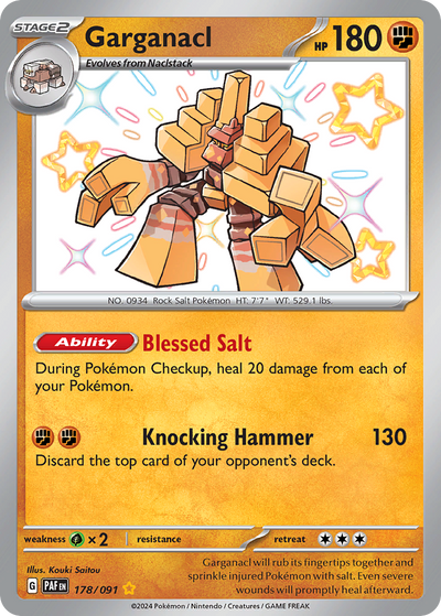 Garganacl 178 Shiny Rare