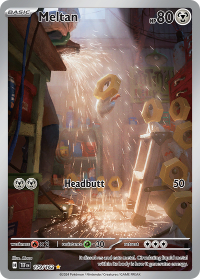 Meltan 179 Illustration Rare
