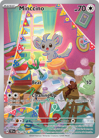 Minccino 182 Illustration Rare