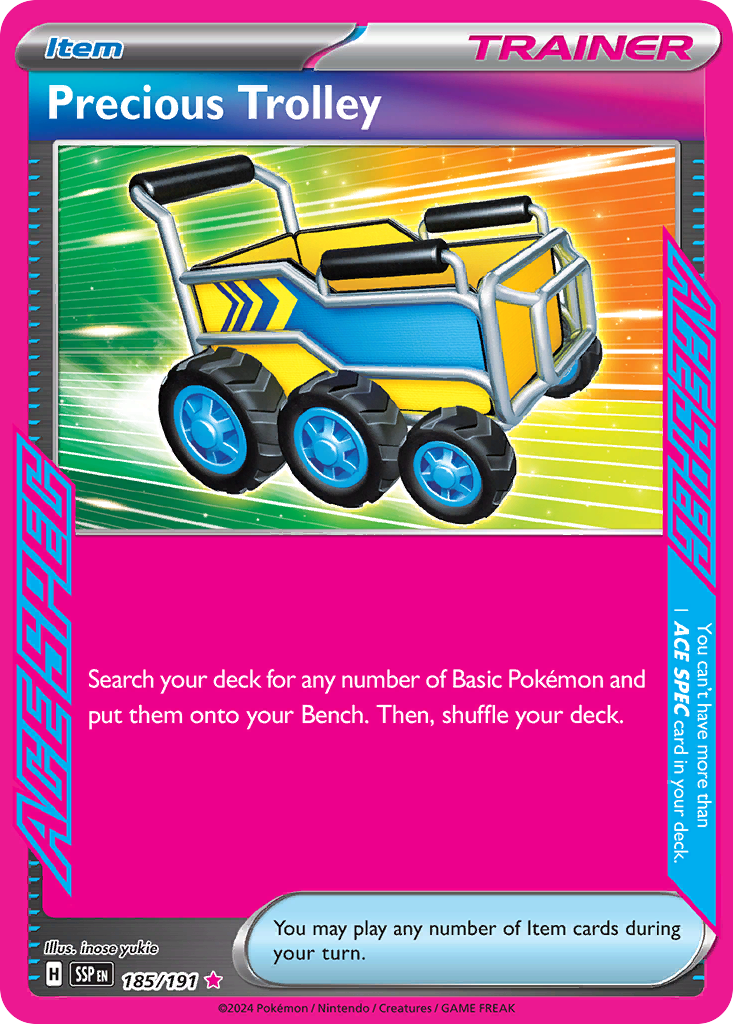 Precious Trolley 185 ACE SPEC Rare