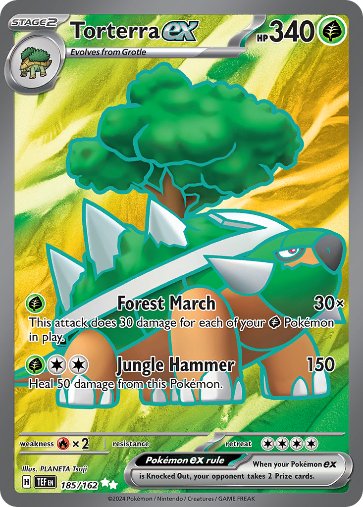 Torterra ex 185 Ultra Rare