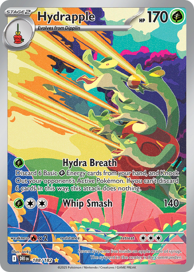 Hydrapple 188 Illustration Rare