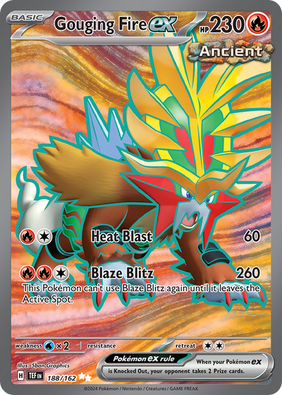 Gouging Fire ex 188 Ultra Rare
