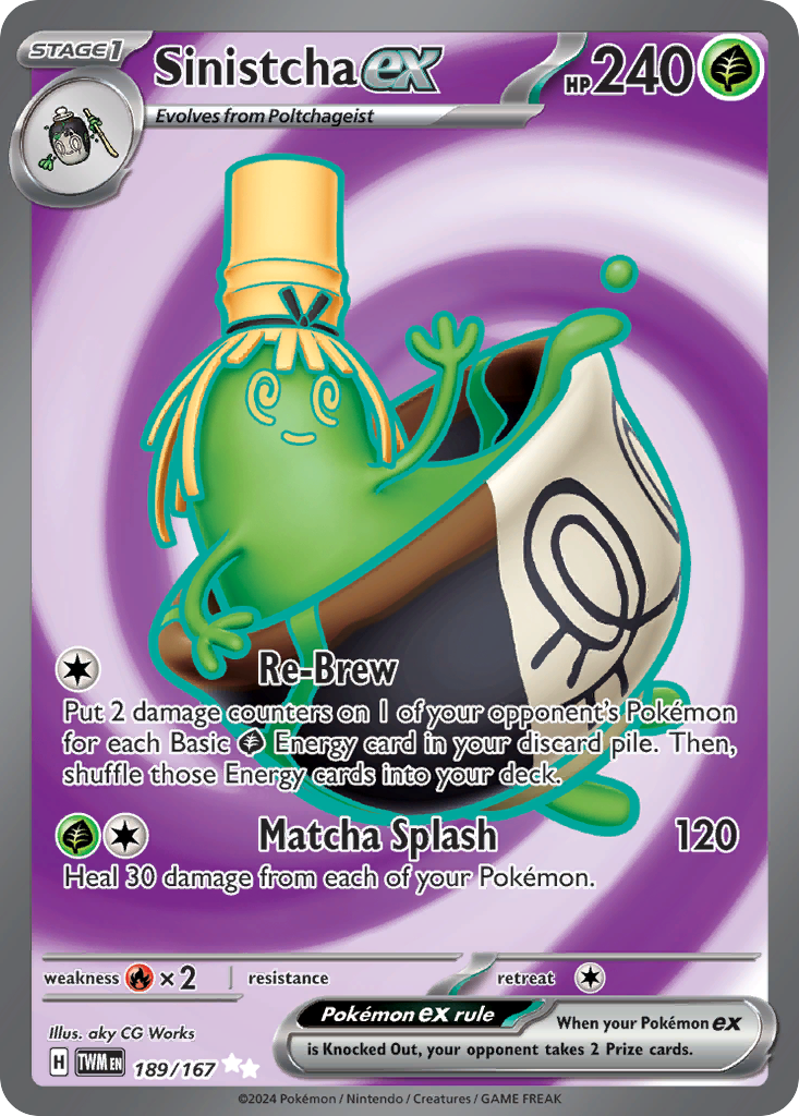 Sinistcha ex 189 Ultra Rare