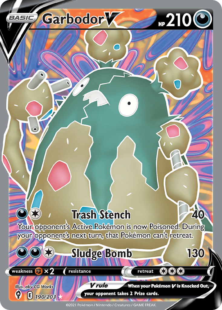 Garbodor V 190 Rare Ultra