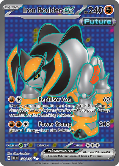 Iron Boulder ex 192 Ultra Rare