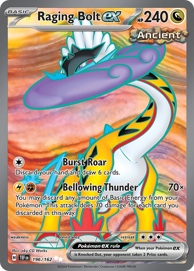 Raging Bolt ex 196 Ultra Rare
