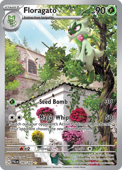 Floragato 197 Illustration Rare
