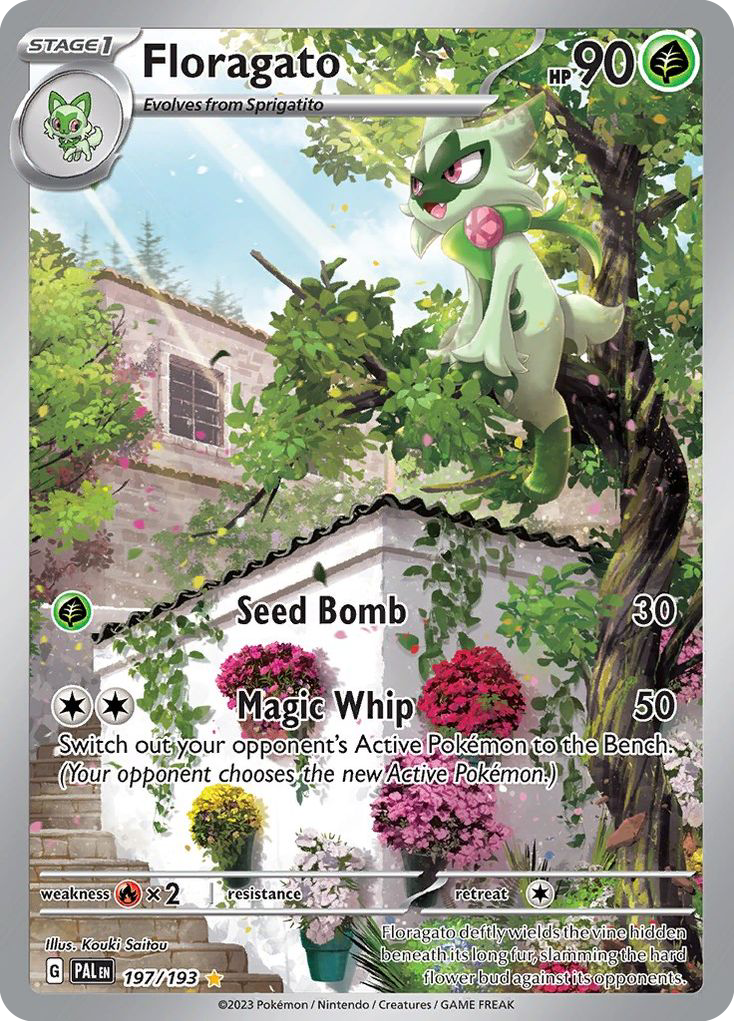 Floragato 197 Illustration Rare