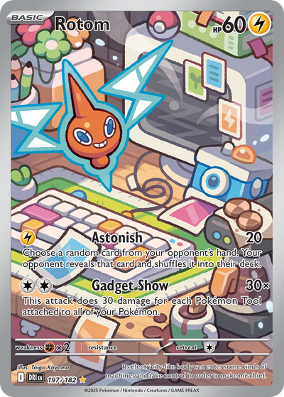 Rotom 197 Illustration Rare