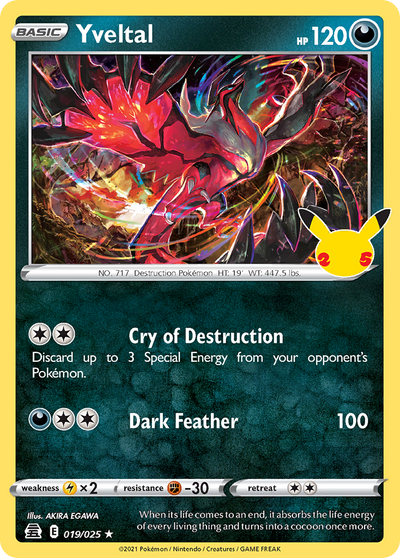 Yveltal 19 Rare