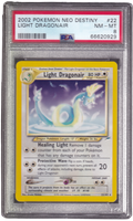 PSA 8 Light Dragonair 22 Rare