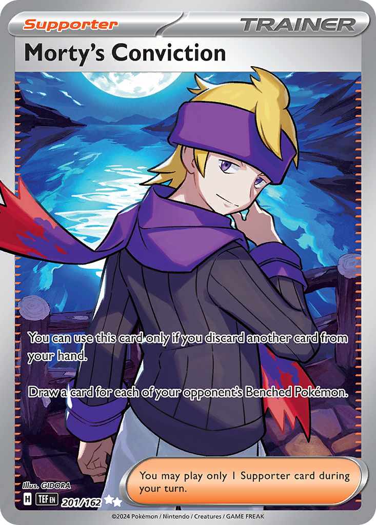 Morty's Conviction 201 Ultra Rare