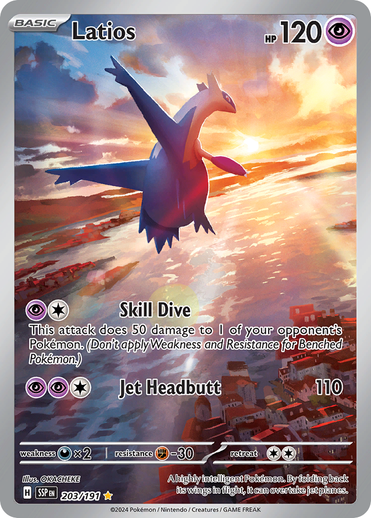 Latios 203 Illustration Rare