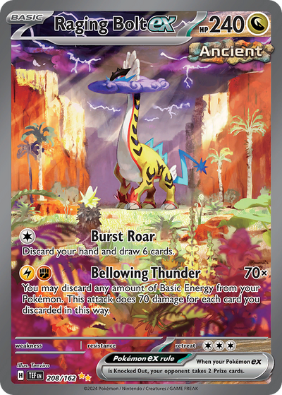 Raging Bolt ex 208 Special Illustration Rare