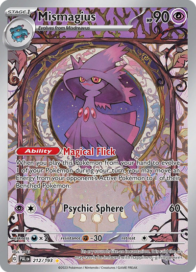 Mismagius 212 Illustration Rare