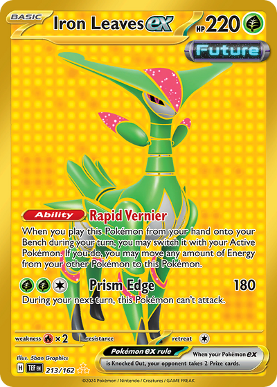 Iron Leaves ex 213 Hyper Rare