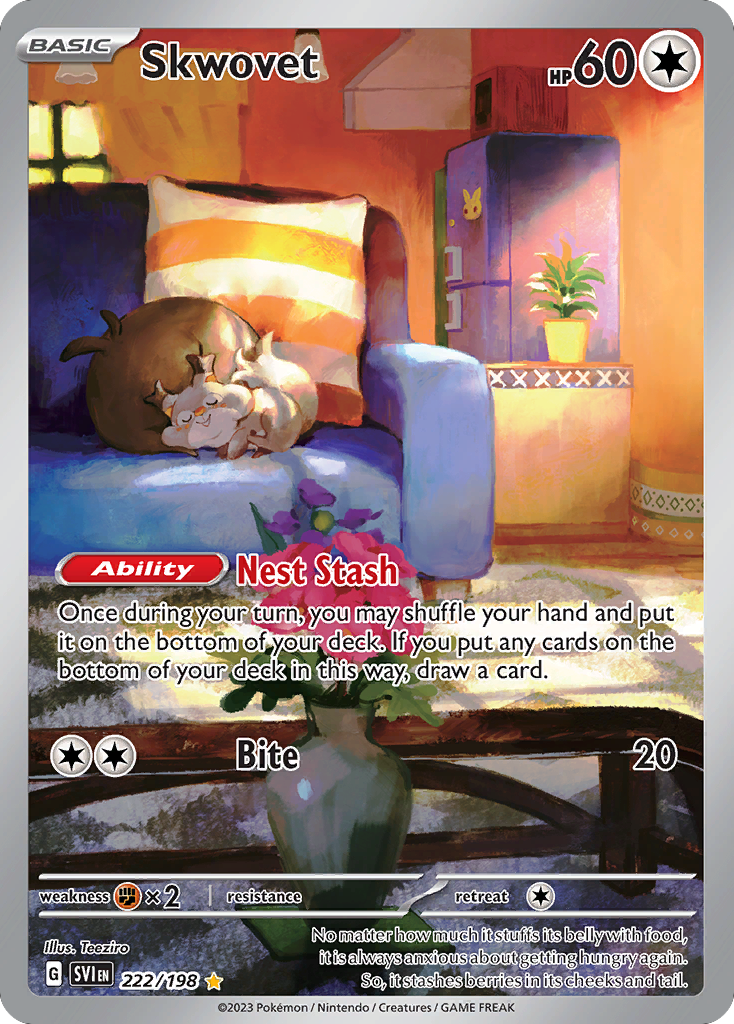 Skwovet 222 Illustration Rare