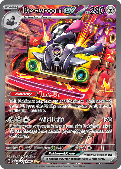 Revavroom ex 224 Special Illustration Rare