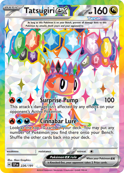 Tatsugiri ex 226 Ultra Rare