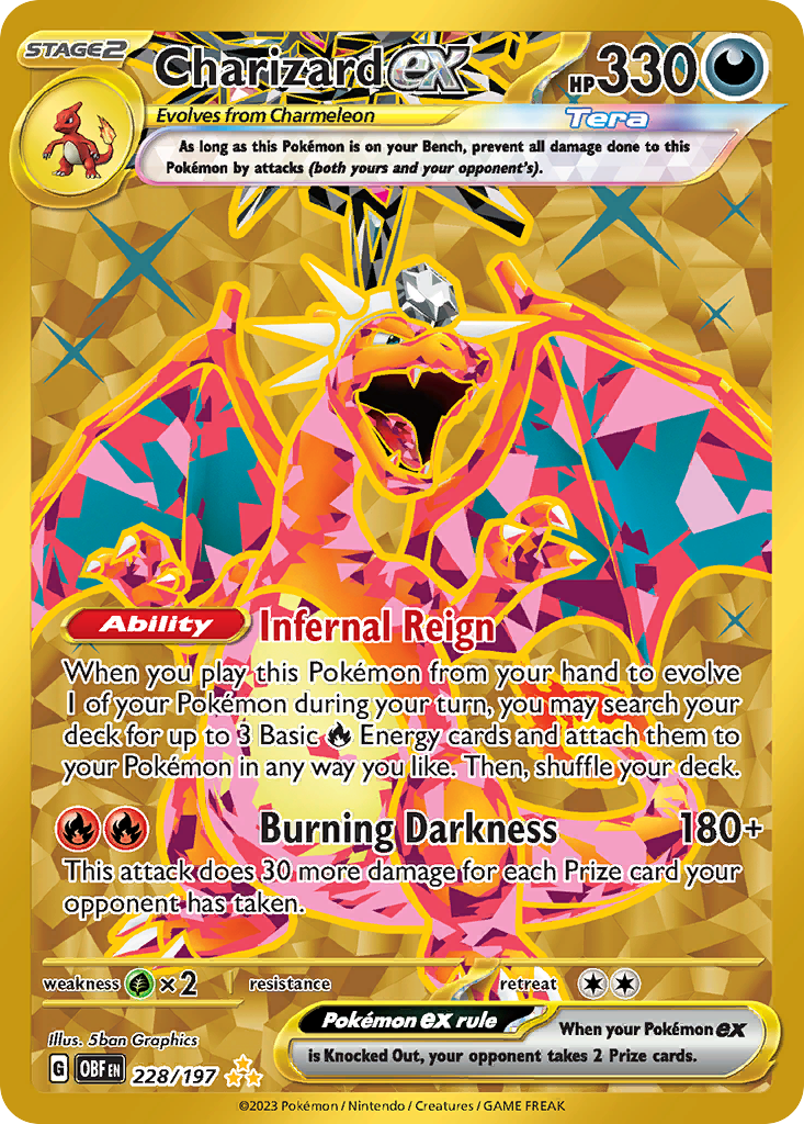 Charizard ex 228 Hyper Rare