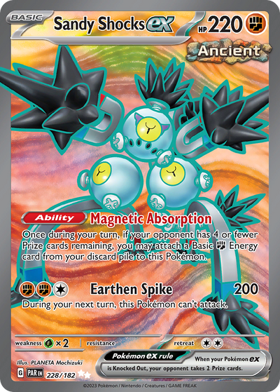 Sandy Shocks ex 228 Ultra Rare