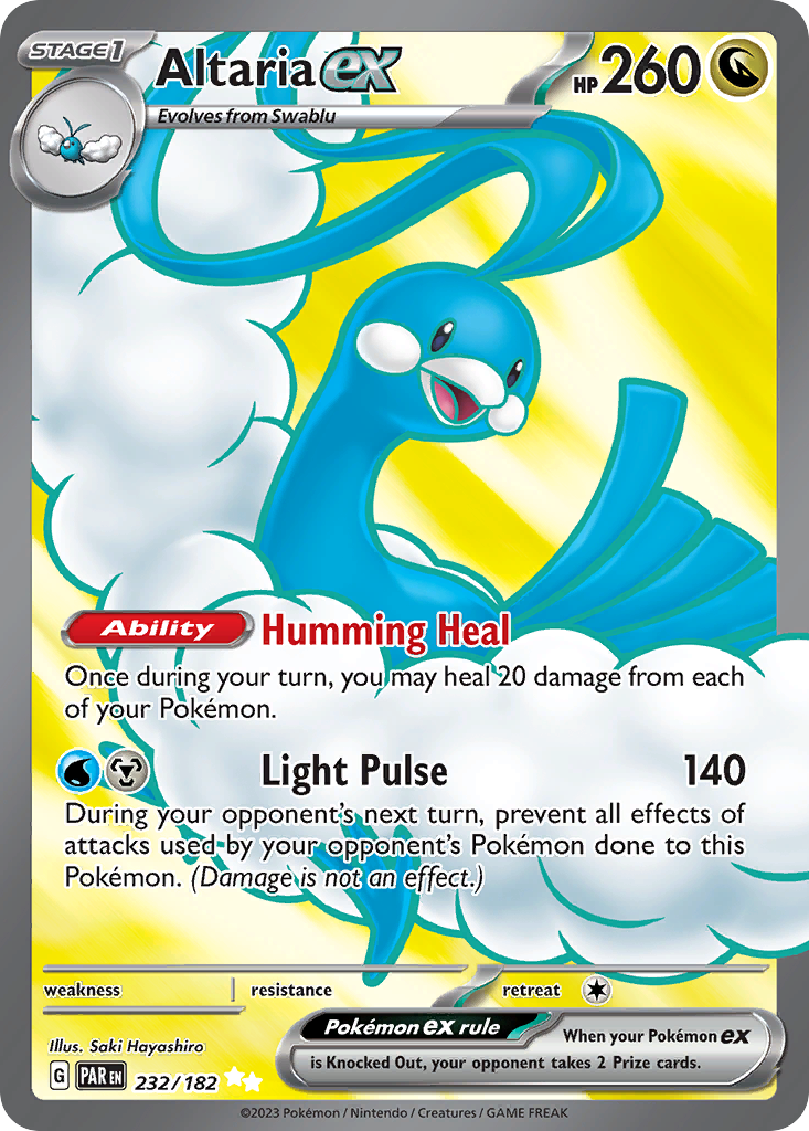 Altaria ex 232 Ultra Rare