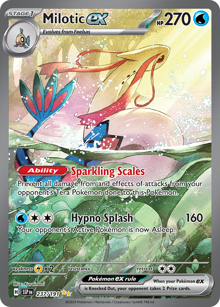 Milotic ex 237 Special Illustration Rare