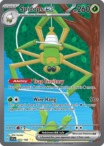Spidops ex 243 Special Illustration Rare