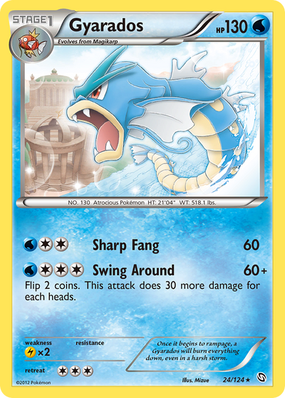 Gyarados 24 Rare