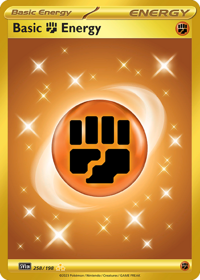 Basic Fighting Energy 258 Hyper Rare