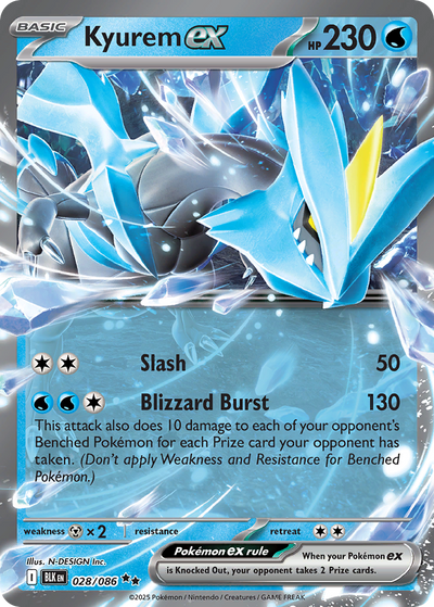Kyurem ex 28 Double Rare