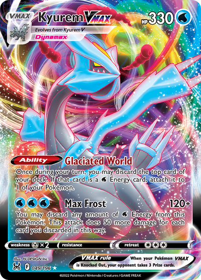 Kyurem VMAX 49 Rare Holo VMAX