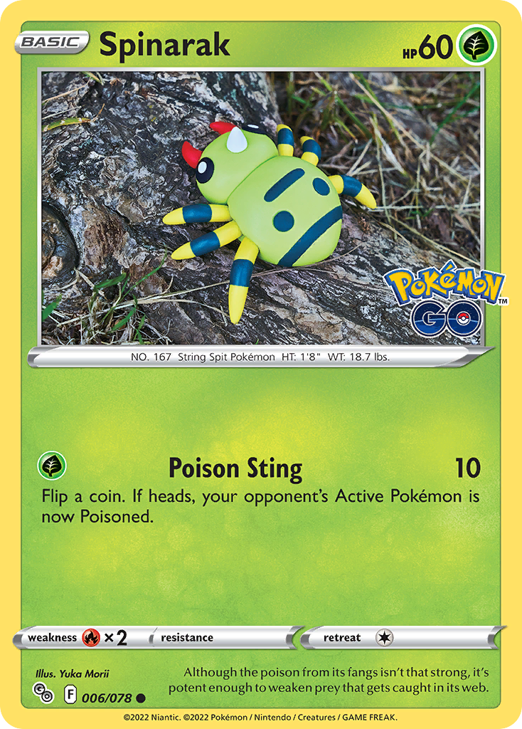 Spinarak 6 Common
