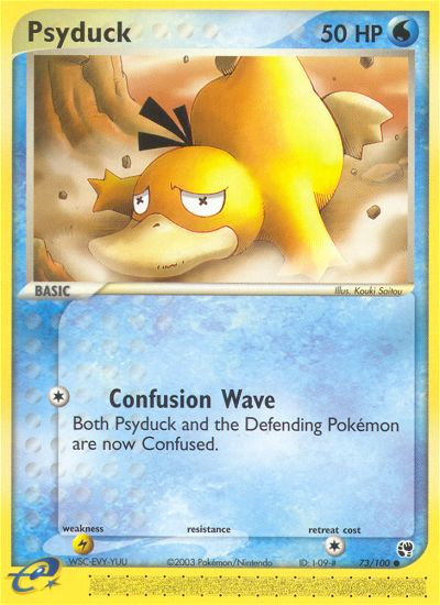 CGC 9 Psyduck 73 Common