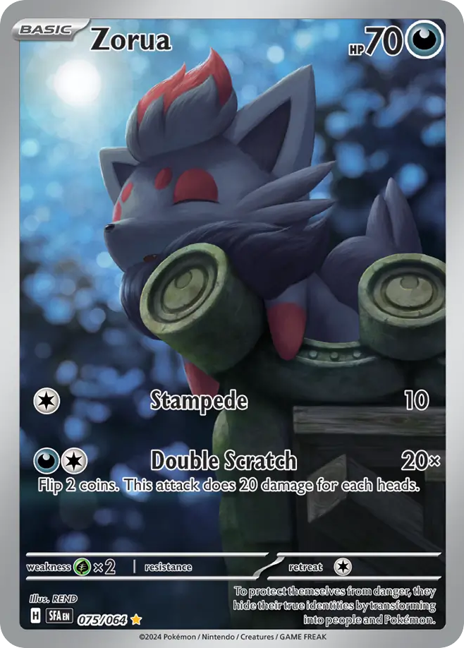 Zorua 75 Illustration Rare