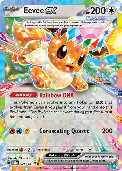 Eevee ex 75 Double Rare