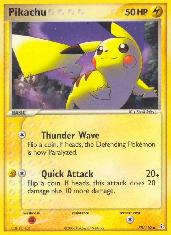 Pikachu 78 Common
