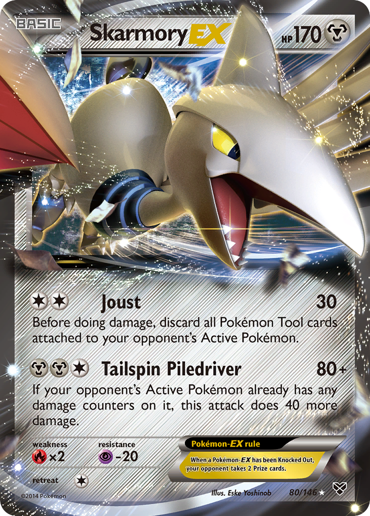 Skarmory-EX 80 Rare Holo EX