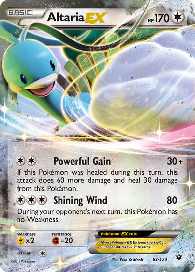 Altaria-EX 83 Rare Holo EX