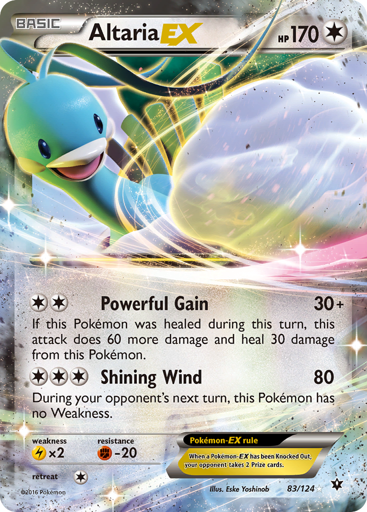 Altaria-EX 83 Rare Holo EX