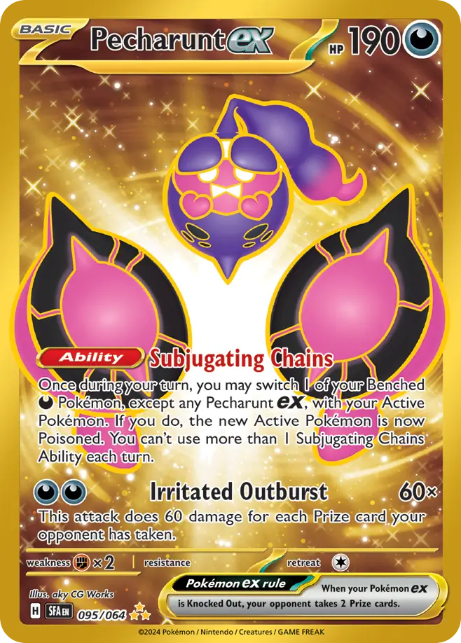 Pecharunt ex 95 Hyper Rare